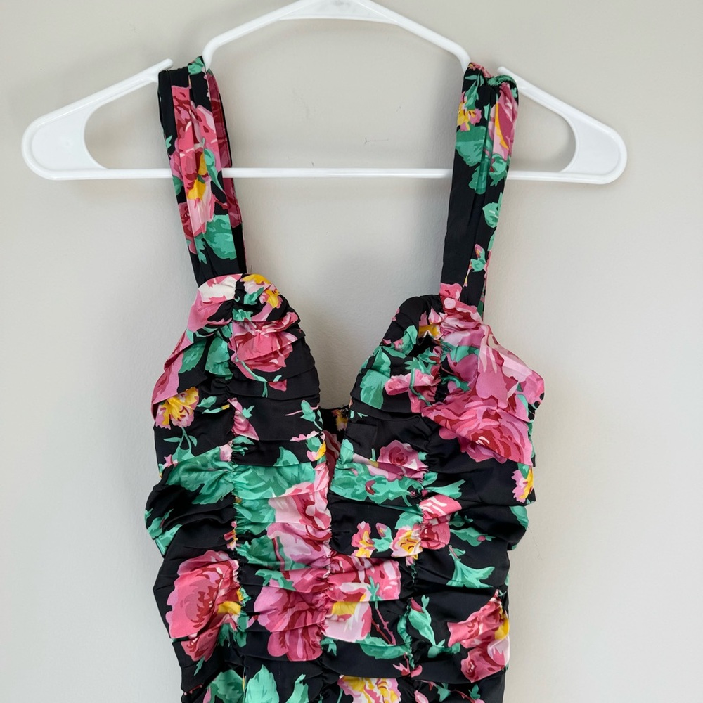 For Love & Lemons Floral Bodysuit